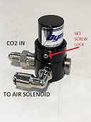 Co2 Air Shifter Regulator, small adjustable